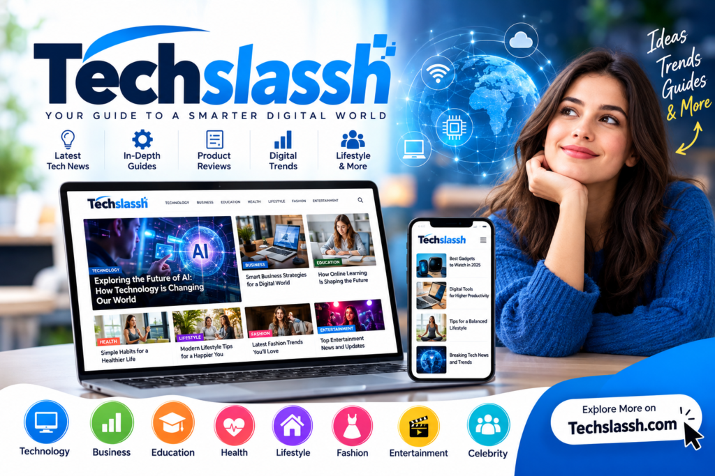 Techslassh Digital World Banner